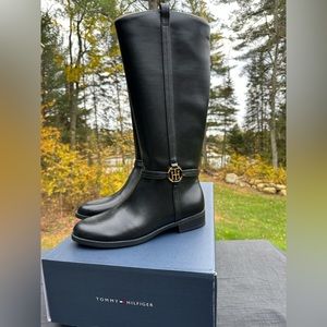 Tommy Hilfiger Tall Black Boots
